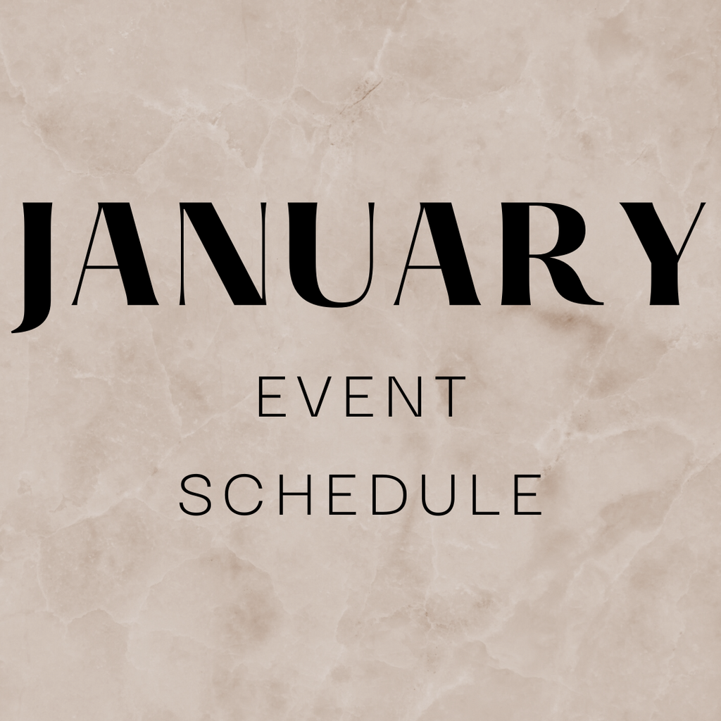 January Event Schedule