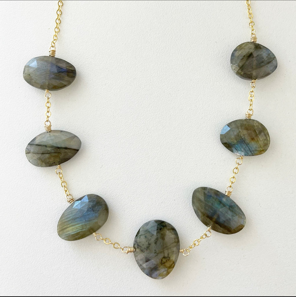 1308 - Gemstone Layering Necklace