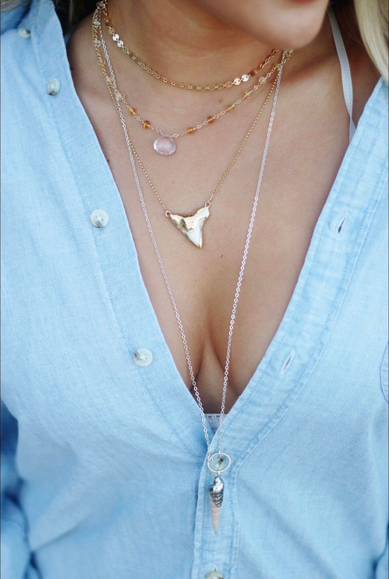 572-Shark Tooth Necklace