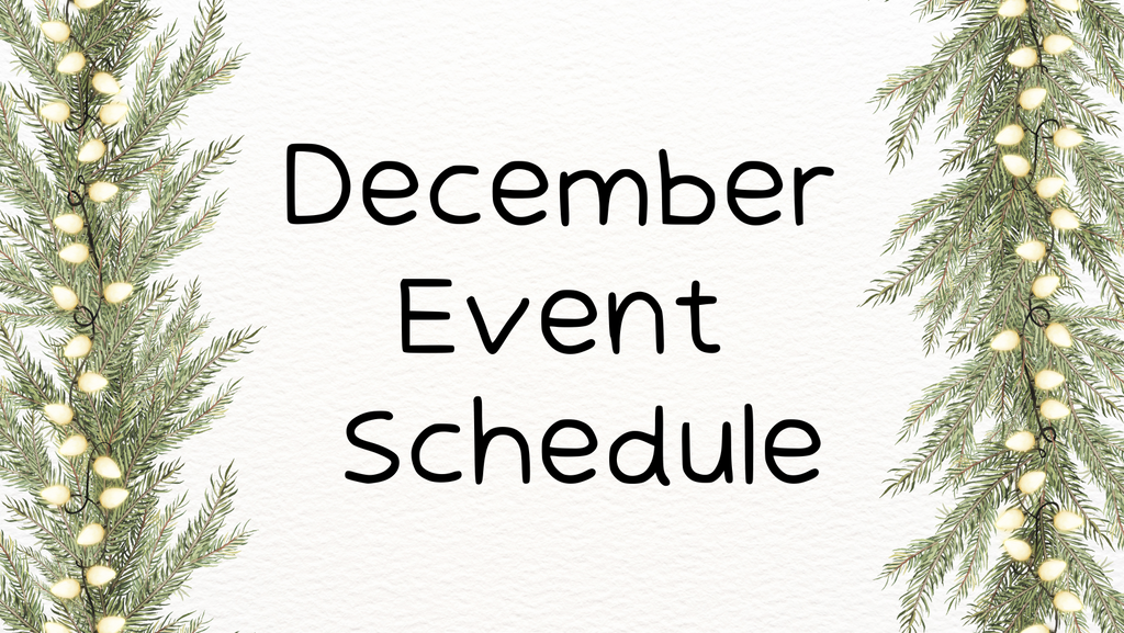 December Event Schedule