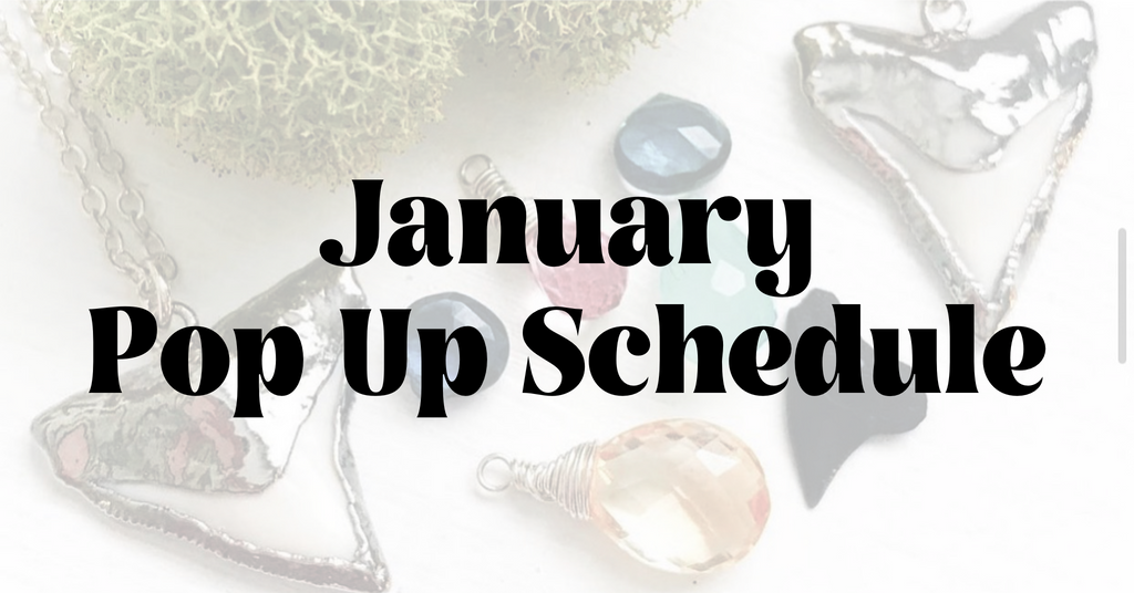 January Pop Up Schedule