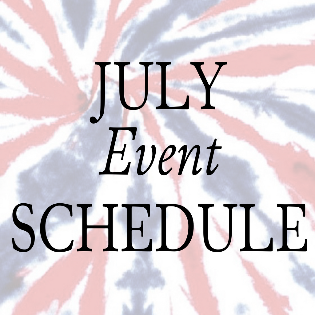 July Event Schedule