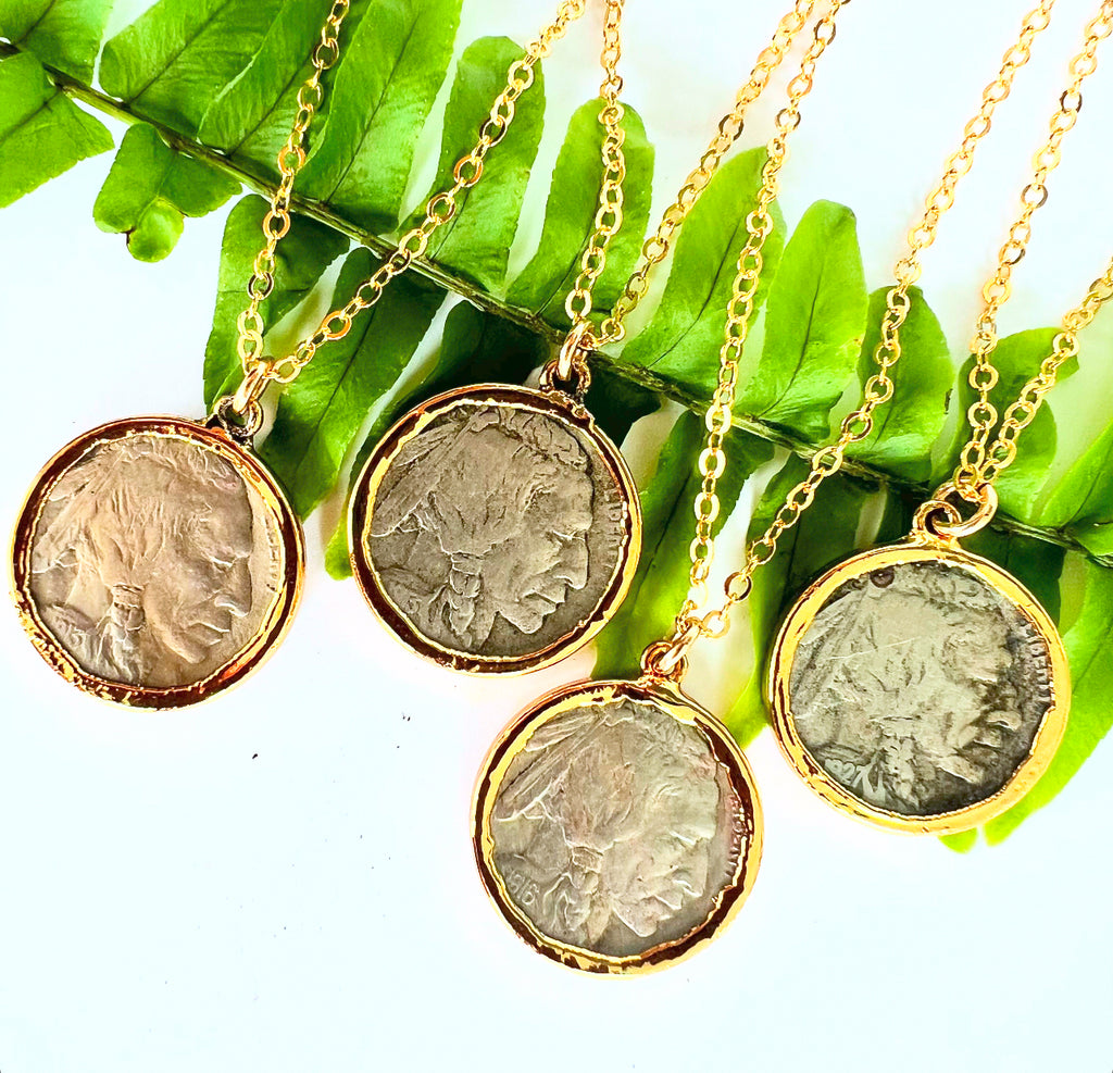 1735- Coin Necklace