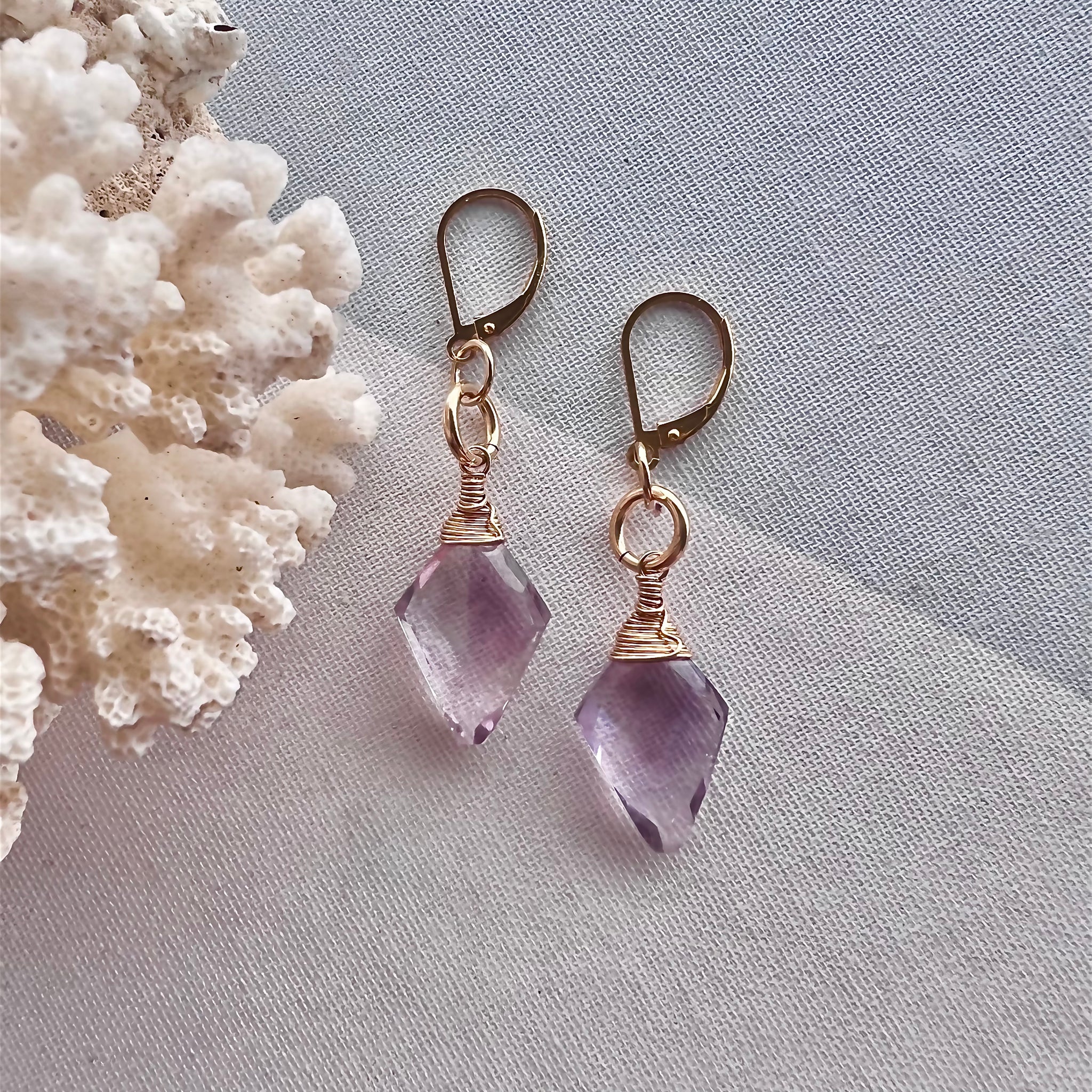 1739- Gemstone Earrings