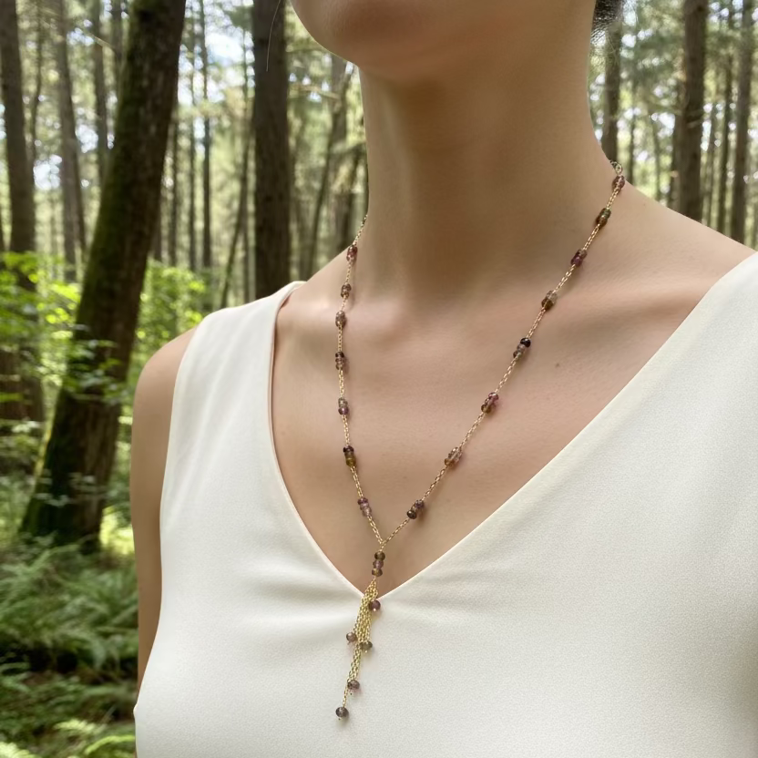 1861- Gemstone Necklace