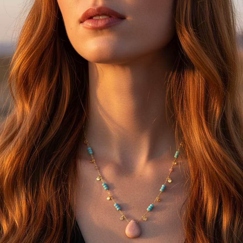 1862- Gemstone Layering Necklace