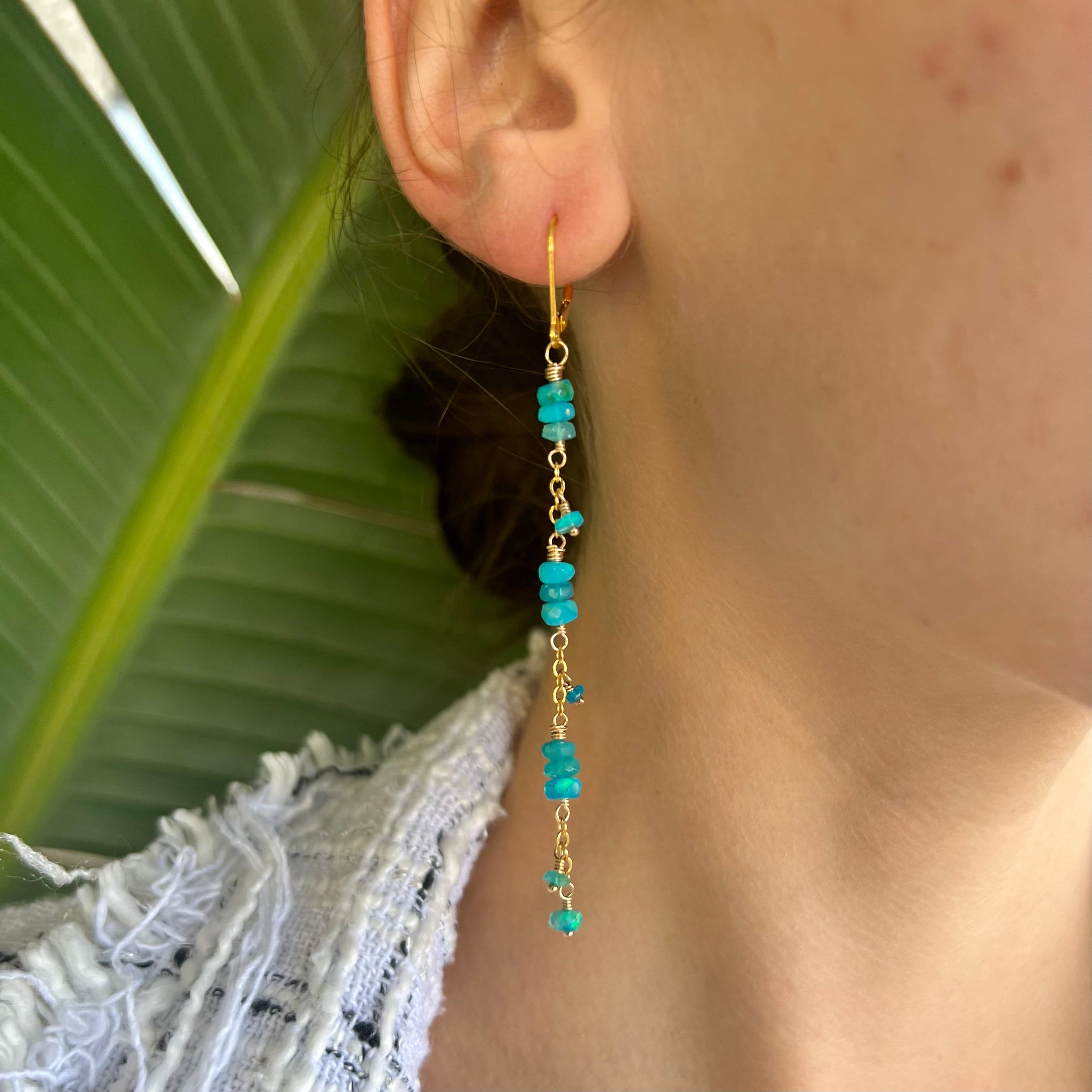 1694 - Gemstone Earrings