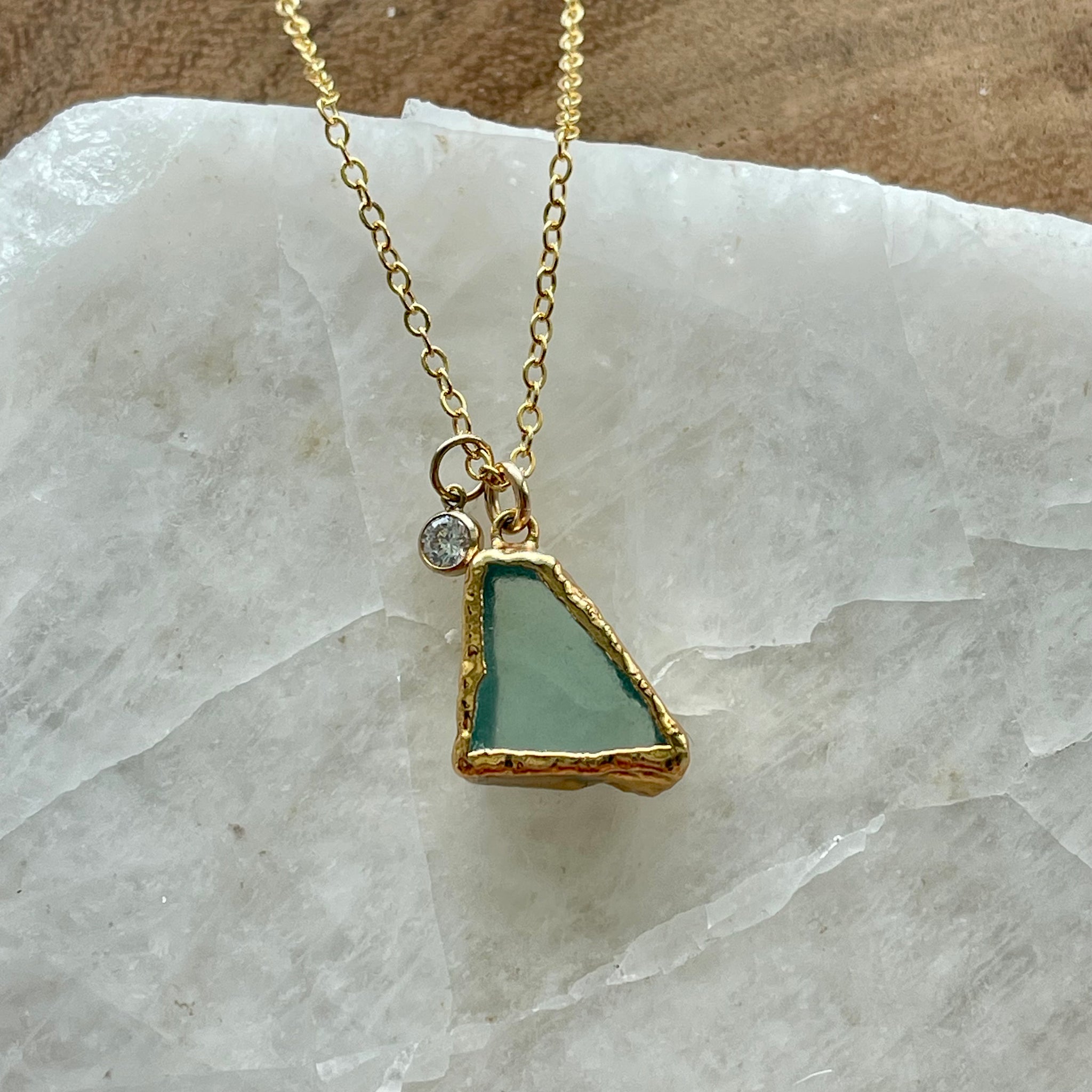 1535 - Seaglass Necklace