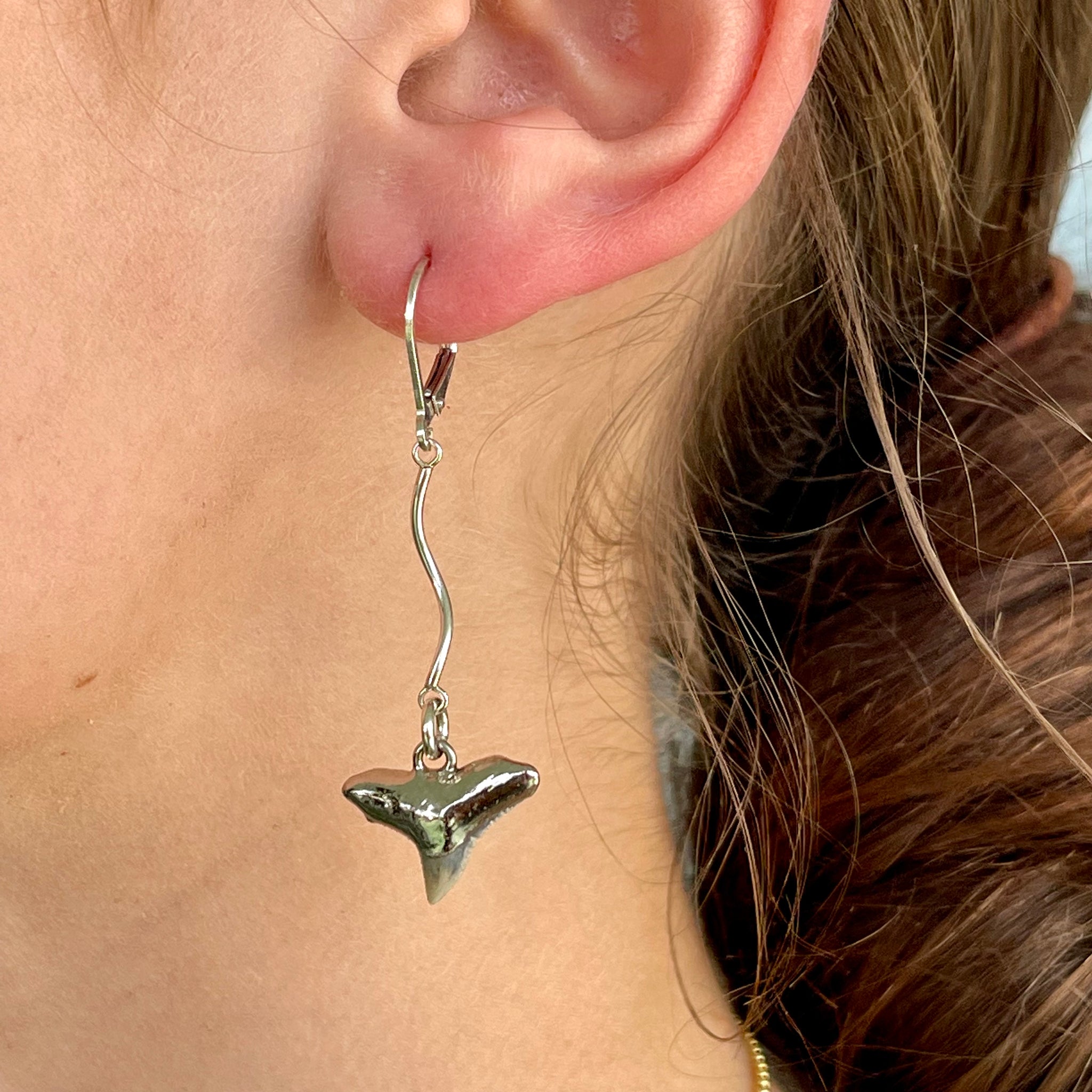 1411 - Shark Tooth Earrings