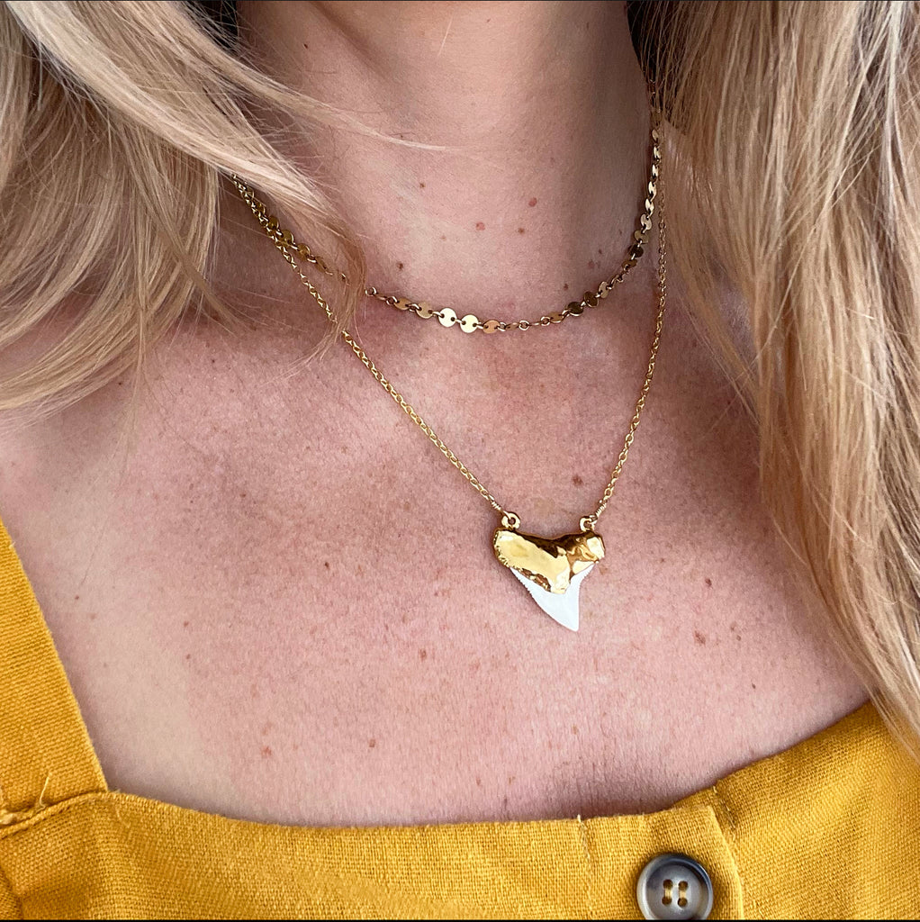 1238a - Shark Tooth Necklace