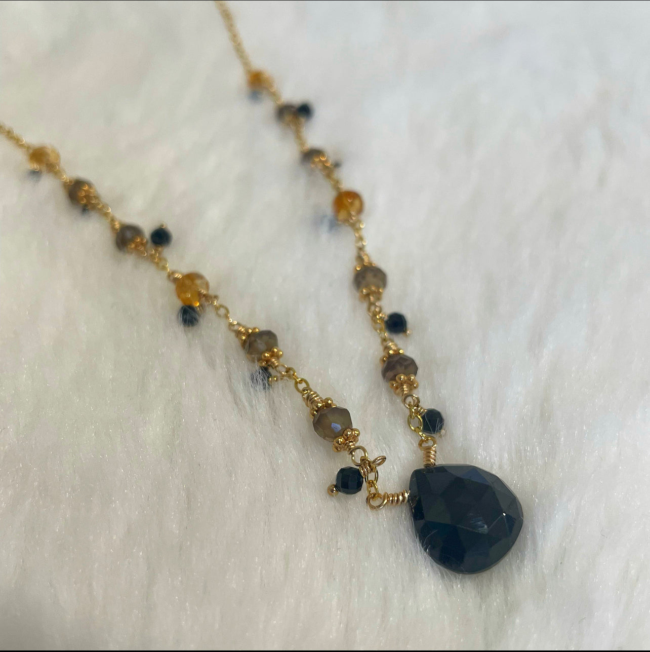 1103 - Gemstone Layering Necklace