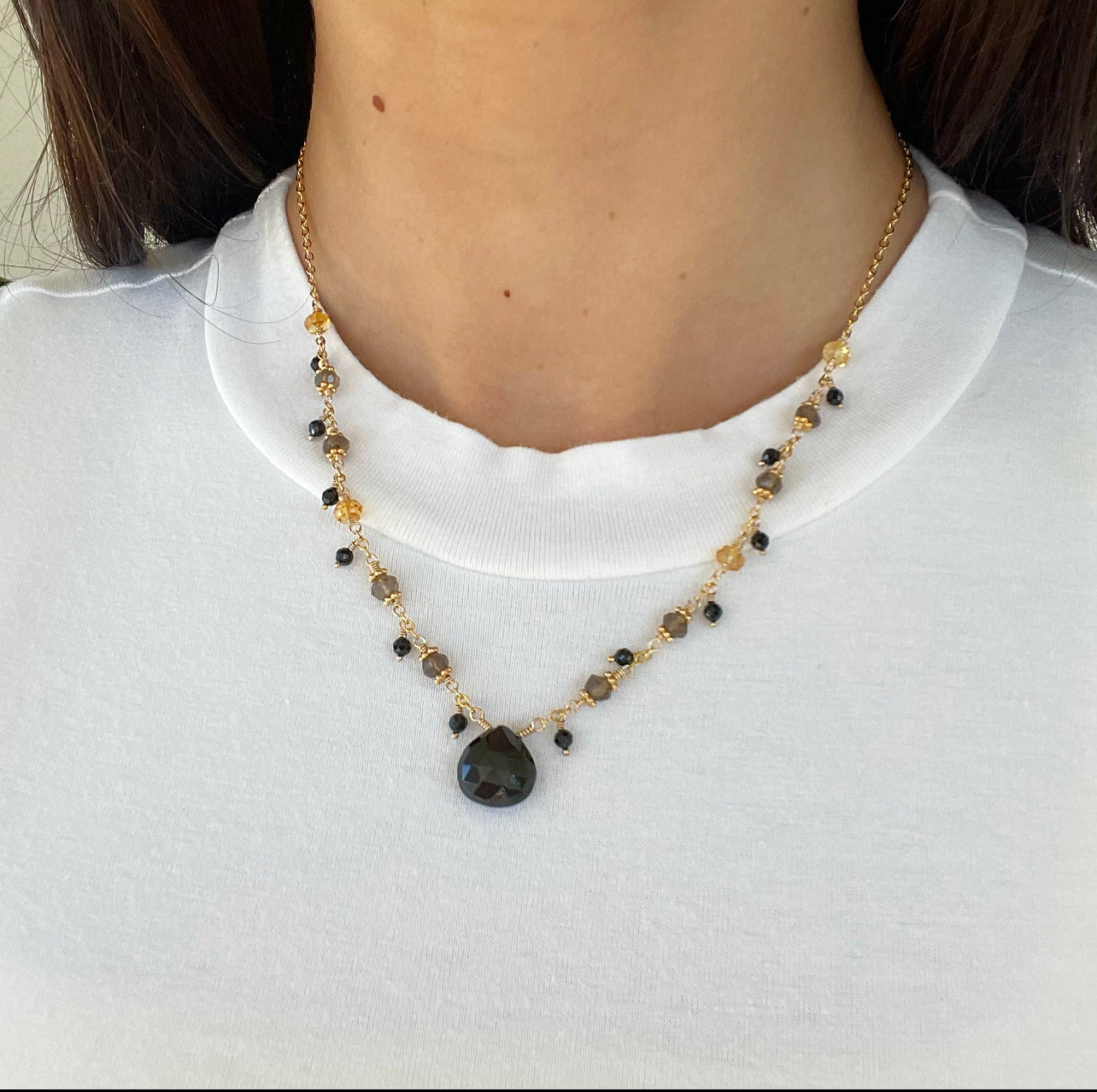 1103 - Gemstone Layering Necklace